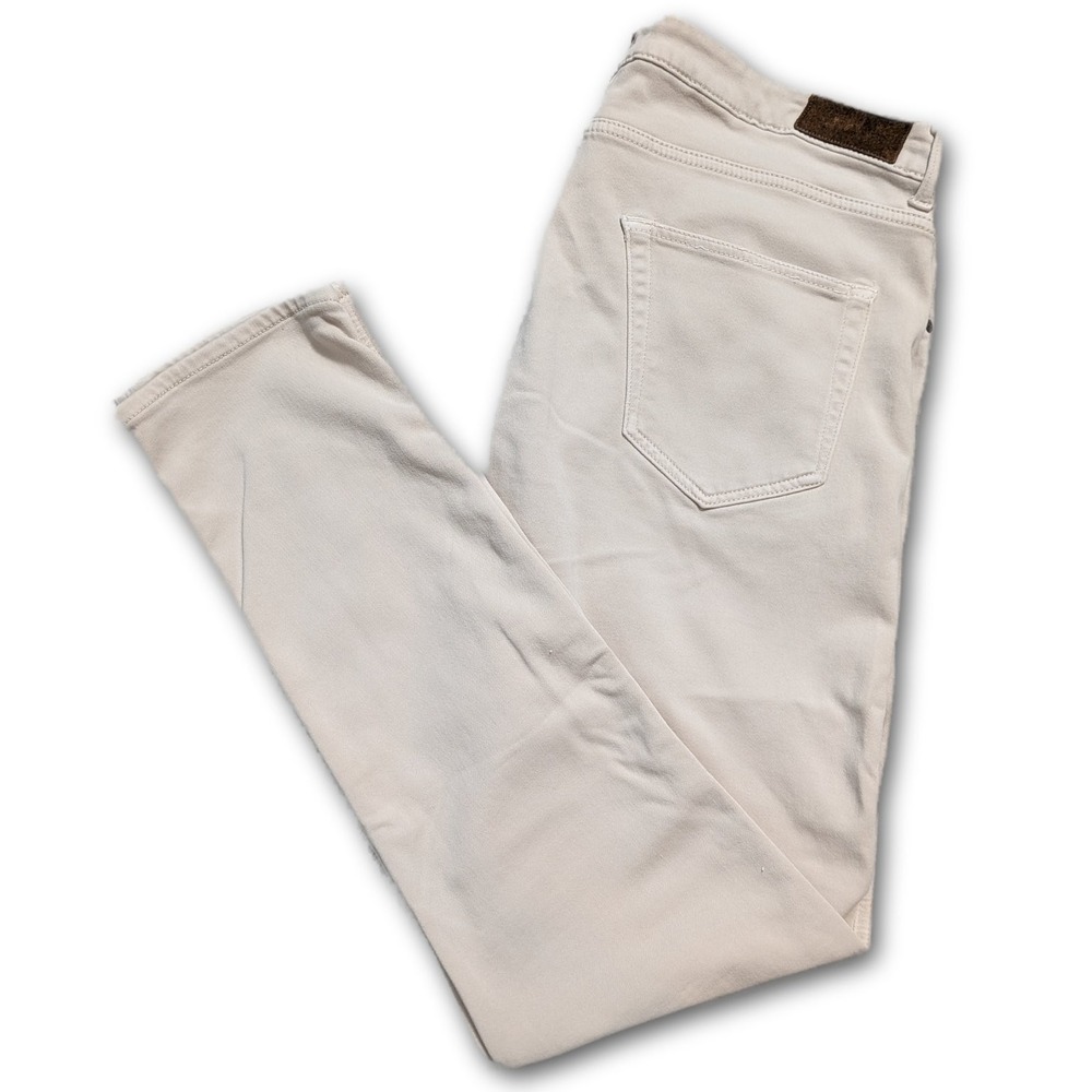 Johnnie-O Mens 38x34 Pants JMPA1710 Stone Terry Stretch Chino Regular Straight